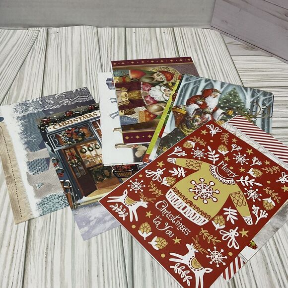 24 Hunkydory Sheets from Third Little Book of Christmas for Cards & Journals - Picture 1 of 5